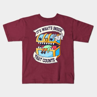 It's What's inside that counts Kids T-Shirt